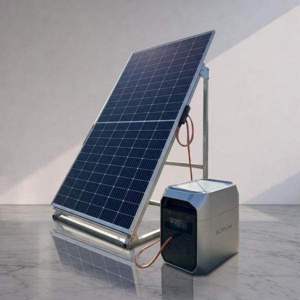Combo de Ecoflow Delta 3 Classic - Panel