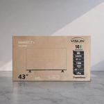 TV Vision con cajita interna 43 pulgadas