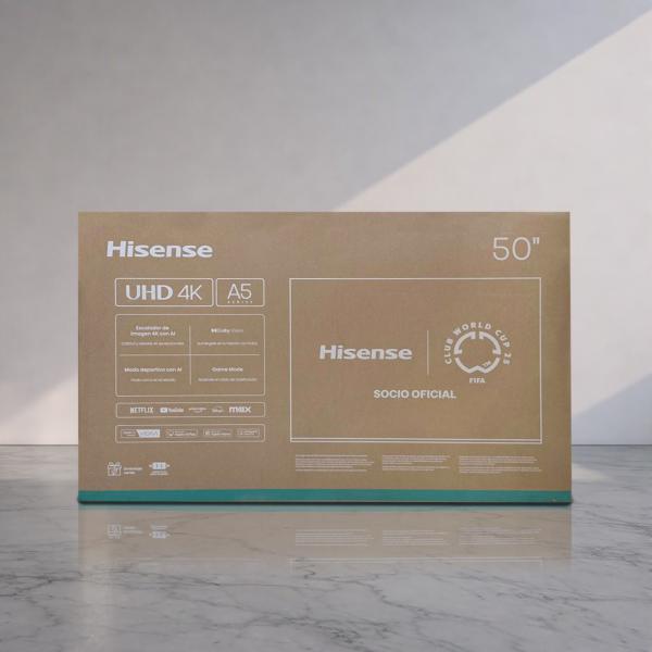 Smart TV  Hisense de 50 pulgadas 4k