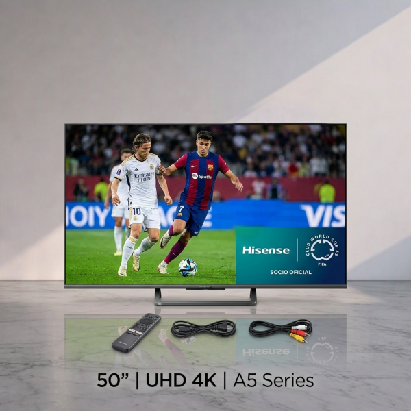 Smart TV  Hisense de 50 pulgadas 4k