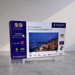 Smart TV de 50 pulgadas Challenger