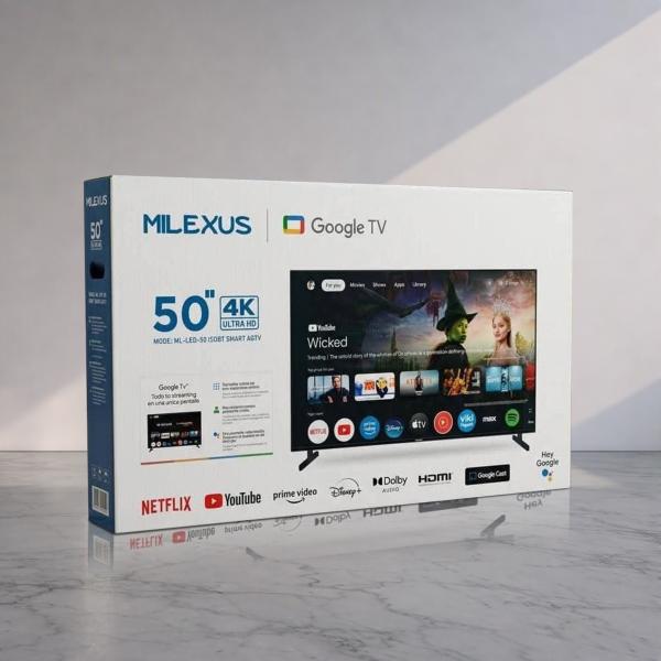 Tv Milexus 50" 4k UHD