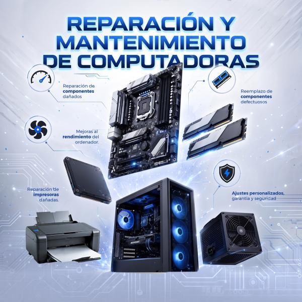 Mantenimiento y Reparación de Computadoras