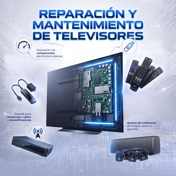Reparación y Mantenimiento Integral de Televisores